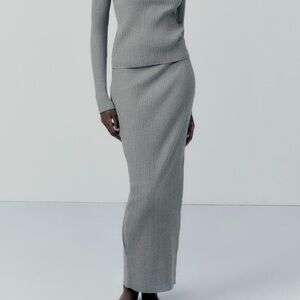 Zara ribbed skirt size small